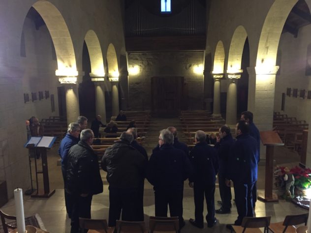 Coro Vocilassù nella chiesa di Marola